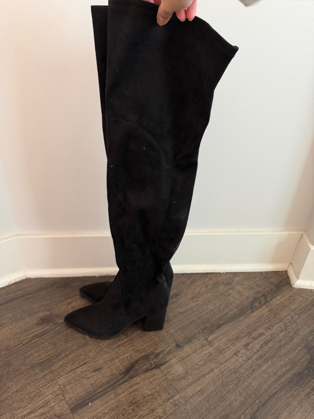 Nine West Black Over-The-Knee Women's Boots